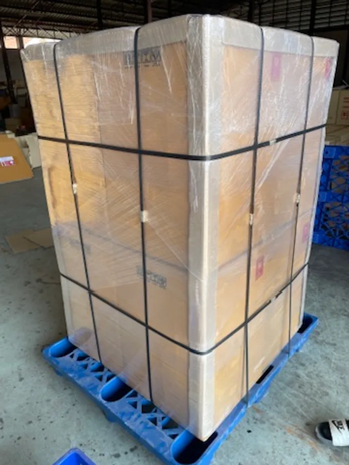 Export-standard packing at T.K. Express Logistics